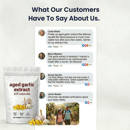 ELUX Aged Garlic Extract™ - 7500mg Odourless Softgels